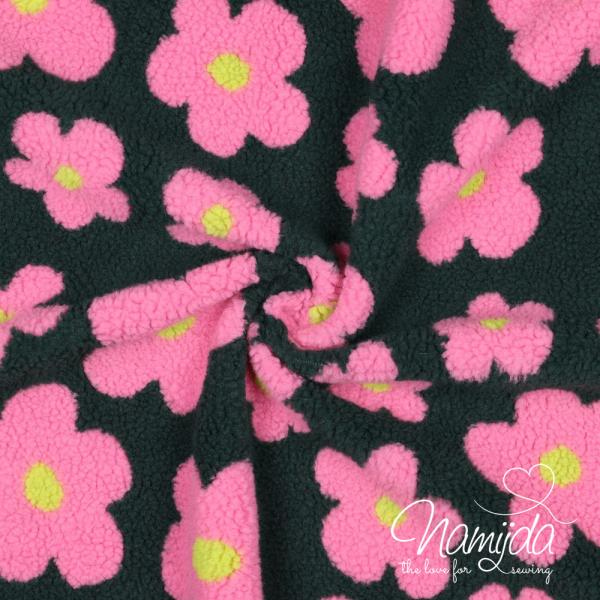 0,5 MTR. ♥ FLOWER TEDDY ROSA KHAKI ♥