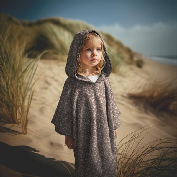 0,5 MTR. ♥ FROTTEE KNITTED LEO MAUVE  ♥