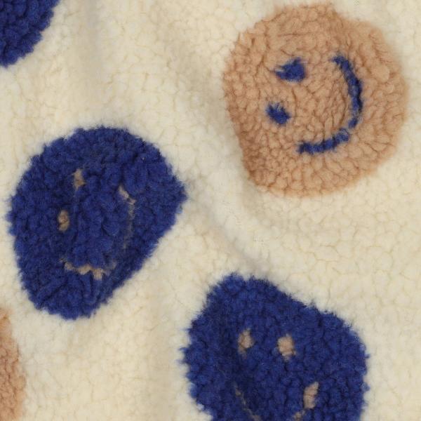 0,5 MTR. ♥ TEDDY SMILEYS NATUR ♥