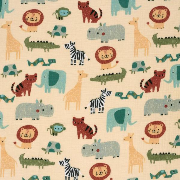 0,5 MTR. ♥ MuSSELIN ZOOBANDE ♥