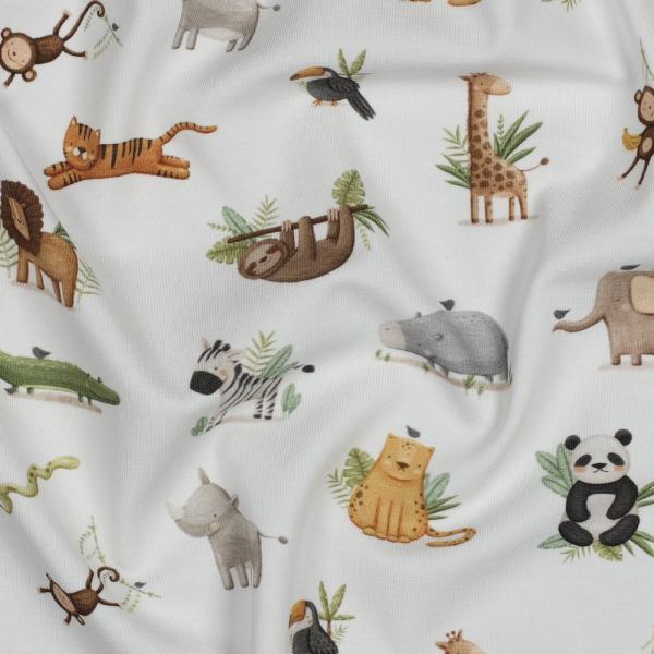 0,50 MTR.  ♥ ZOOTIERE BIO JERSEY ♥