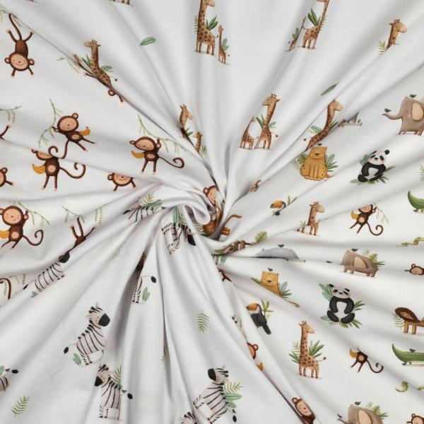 0,50 MTR.  ♥ ZOOTIERE BIO JERSEY ♥