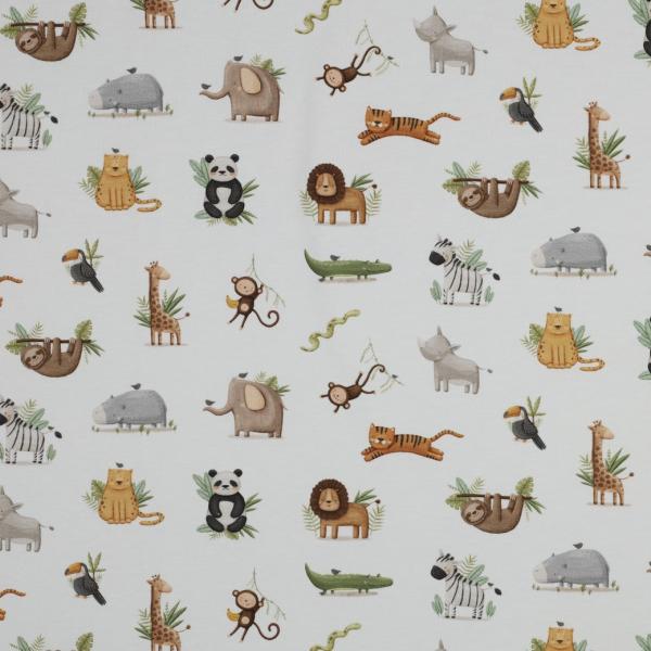 0,50 MTR.  ♥ ZOOTIERE BIO JERSEY ♥