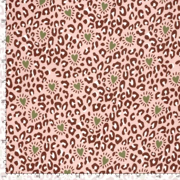 0,5 MTR. ♥ MuSSELIN LEO LIEBE ♥