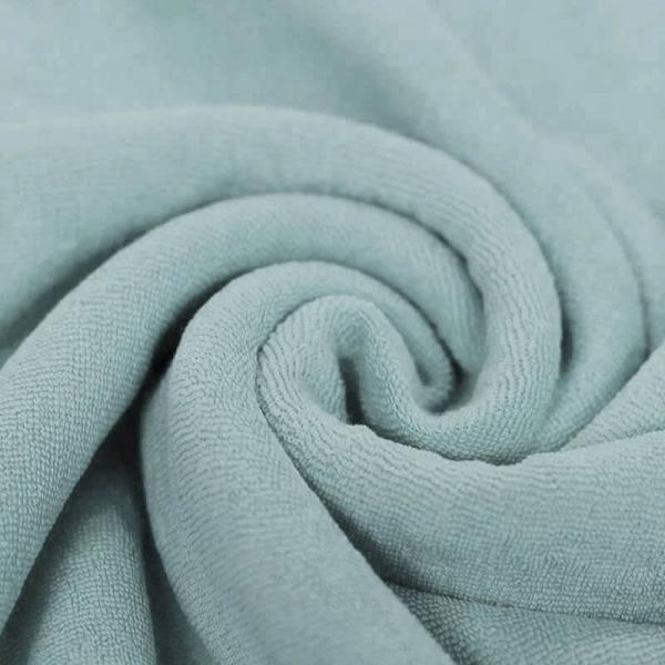 0,5 MTR.  ♥ FROTTEE STRETCH MINT ♥