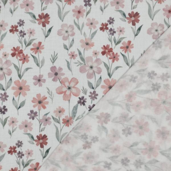 0,5 MTR. ♥ MuSSELIN PASTELL MEADOW ♥