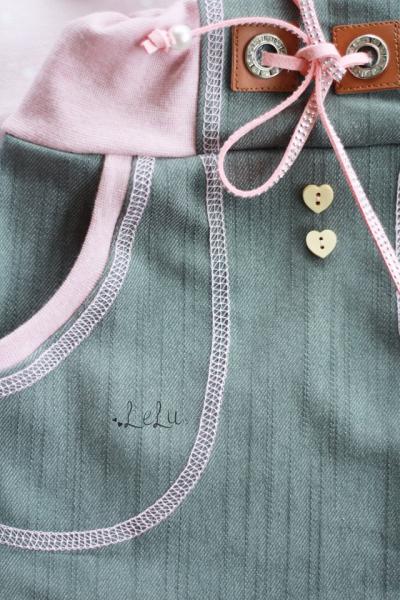 1Mtr. ♥ Kunstleder Wildlederband DuNKELGRau - mit silbernen Dots ♥