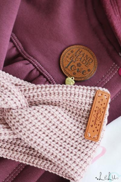 0,5 MTR. HEAYY SWEAT KUSCHLIGER WINTER SWEAT BEERE - 6464-Bündchen passt exakt dazu!