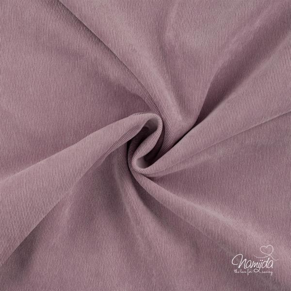 0,5 MTR. ♥WEICHER FEINCORD FLIEDER LIGHT ♥