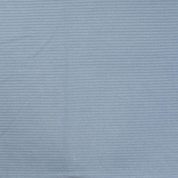 0,5 MTR. ♥ BREITCORD BAUMWOLL JERSEY - HELLBLAU - ELASTISCH  ♥