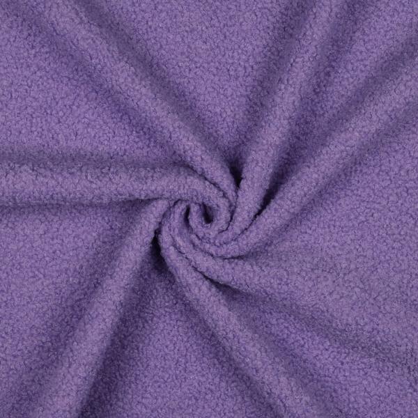 0,5 MTR. ♥ TEDDY BOUCLE FLEECE DOUBLEFACE FLIEDER  ♥
