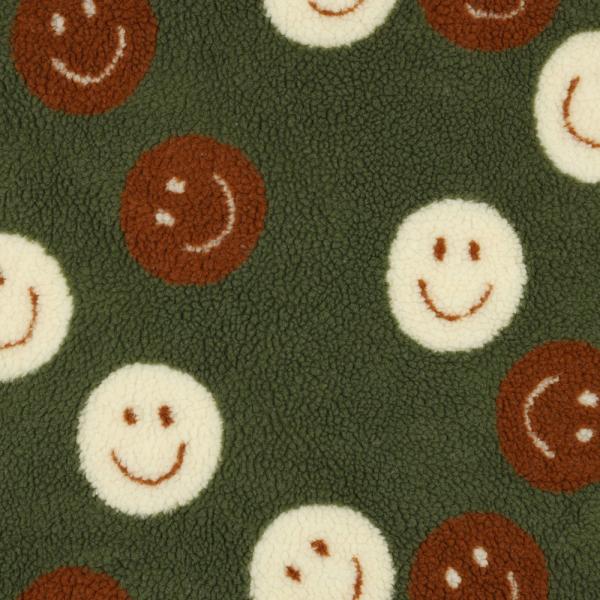 0,5 MTR. ♥ TEDDY SMILEYS KHAKI ♥