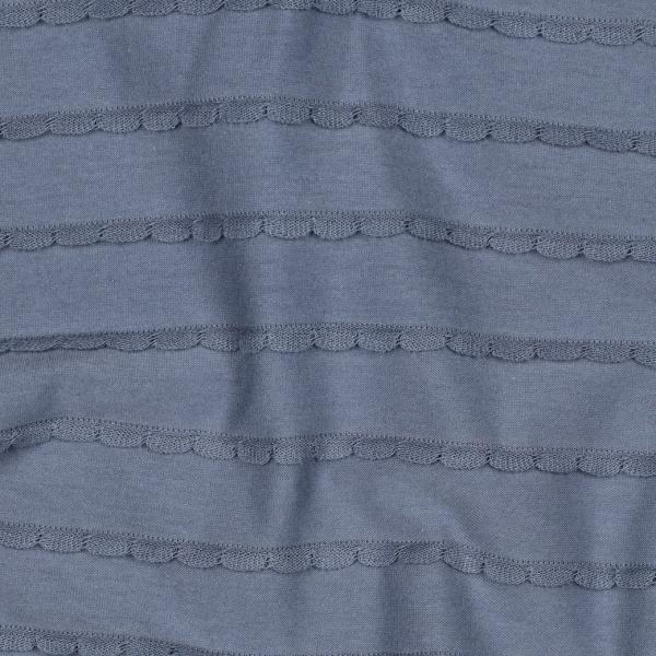 0,5 MTR. ♥ RÜSCHEN JERSEY - JEANS ♥