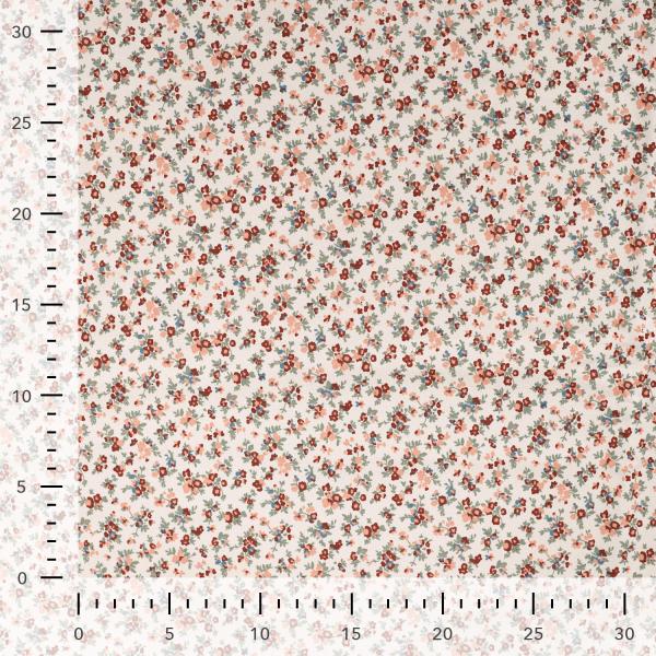 0,50 MTR. HERBST STREUBLÜMCHEN  FRENCH TERRY