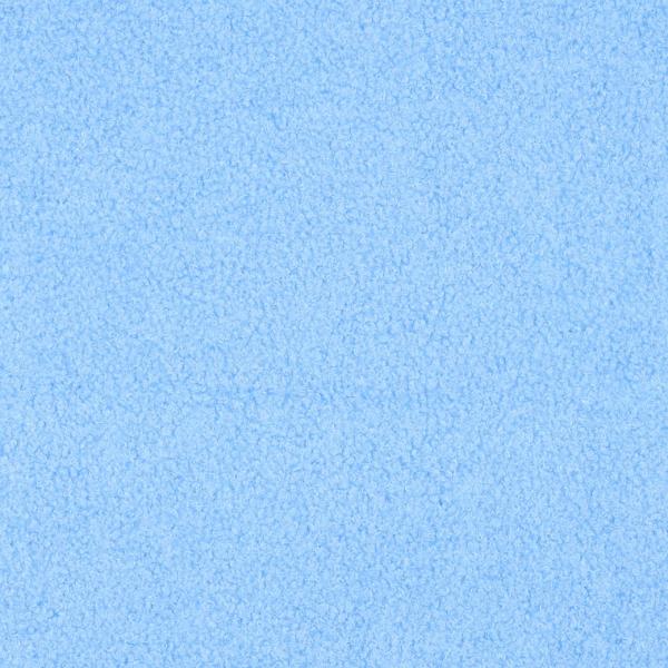 0,5 MTR. ♥ TEDDY BOUCLE  - FLEECE INNENSEITE   DOUBLEFACE HELLBLAU ♥