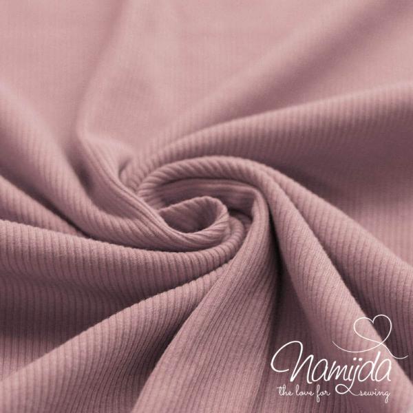 0,5 MTR. ♥ RIPPSTRICK JERSEY MAUVE ♥
