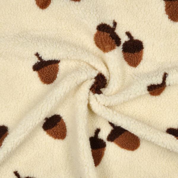 0,50 MTR. ♥ TEDDY COZY ACORNS EICHELN ♥