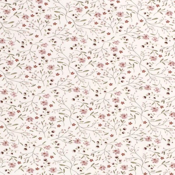 0,50 MTR. ♥ FLORINE STREUBLÜMCHEN JERSEY ♥