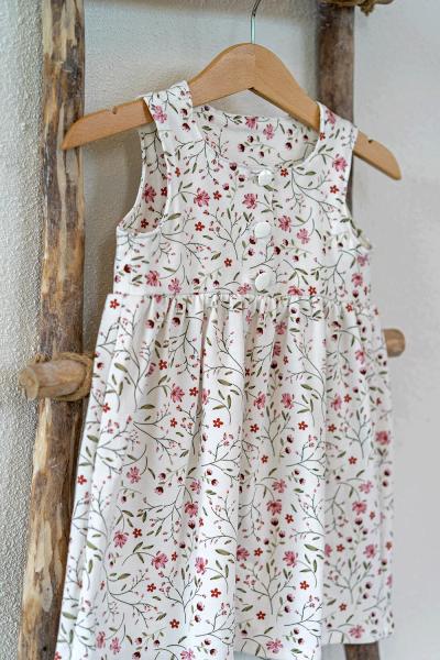 0,50 MTR. ♥ FLORINE STREUBLÜMCHEN JERSEY ♥