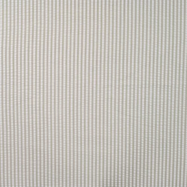 0,5 MTR. SEERSUCKER STREIFEN UNI KHAKI