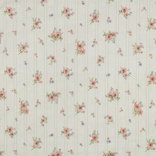 0,5 MTR.  ♥ POINTOILLE DOTTY Lochstickerrei - STREUBLÜMCHEN STRIPES ♥
