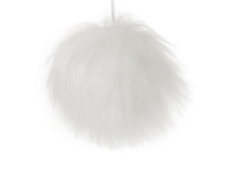 1 Stück XL FeLLbommel - ECRU - 12cm - Kopie