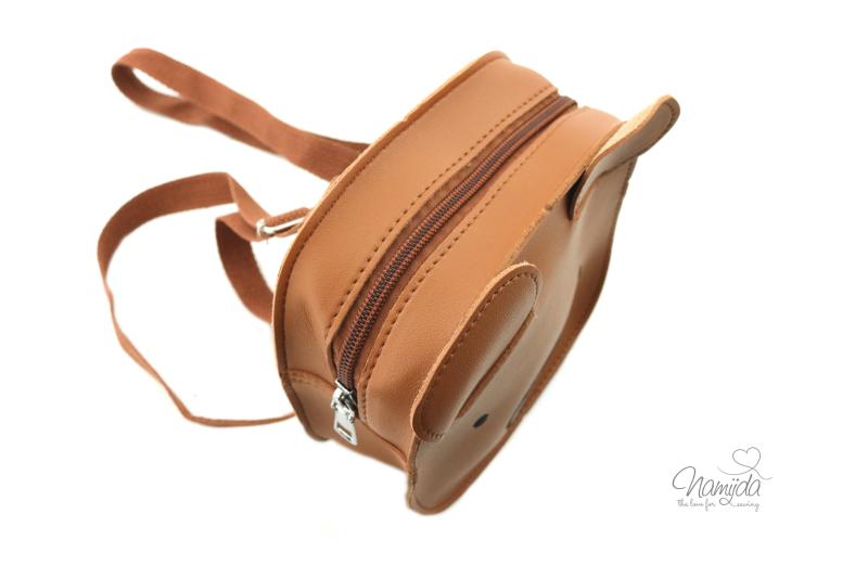 1 STüCK BäRCHEN RUCKSACK - BRAUN