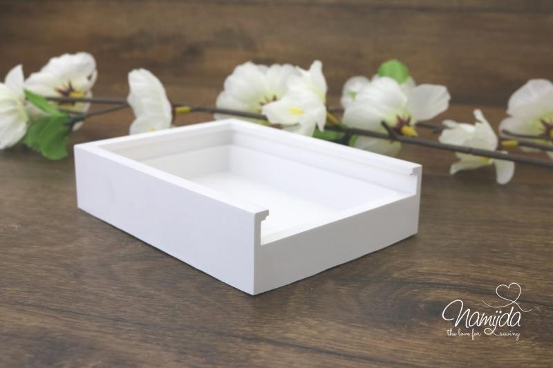 1 Stück ♥ GIESSFORM SILIKON - EINSCHIEBERBOX FÜR LED & GESCHENKE ♥