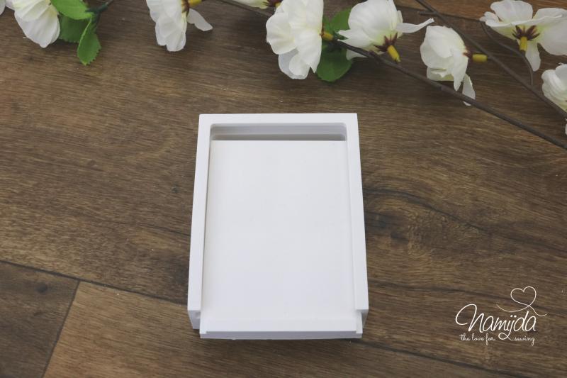 1 Stück ♥ GIESSFORM SILIKON - EINSCHIEBER DECKEL FÜR  LED & GESCHENKEBOX ♥