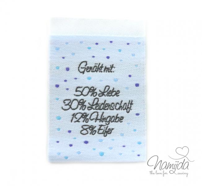 1 STCK. ♥ NAMIJDA EP GRößENLABELS - GRößE 122 - JUNGE ♥
