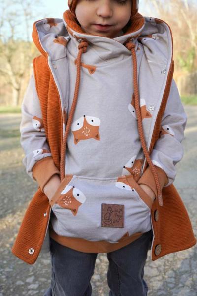 0,5 MTR. FEELING FOXY - FuCHS FRENCH TERRY