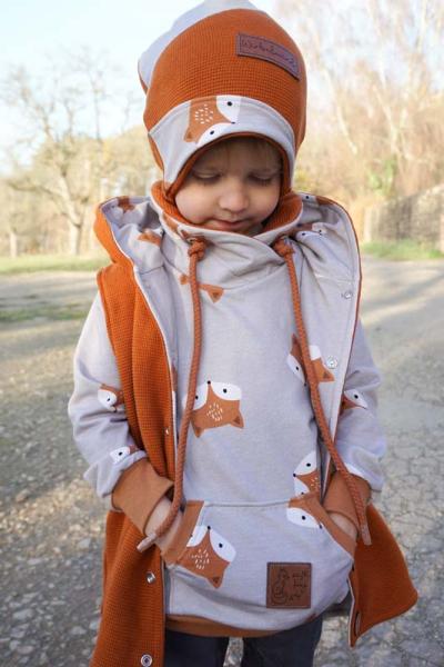 0,5 MTR. FEELING FOXY - FuCHS FRENCH TERRY