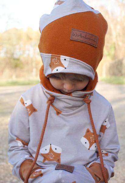 0,5 MTR. FEELING FOXY - FuCHS FRENCH TERRY