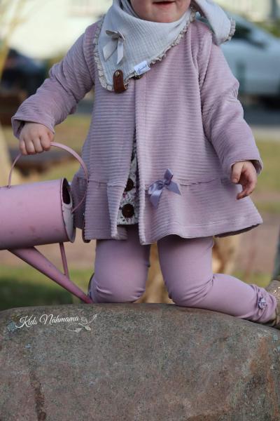 0,5 MTR. ♥  UNI BIO BAUMWOLLJERSEY MAUVE LIGHT ♥