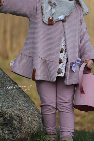 0,5 MTR. ♥  UNI BIO BAUMWOLLJERSEY MAUVE LIGHT ♥