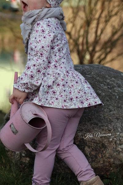 0,5 MTR. ♥  UNI BIO BAUMWOLLJERSEY MAUVE LIGHT ♥