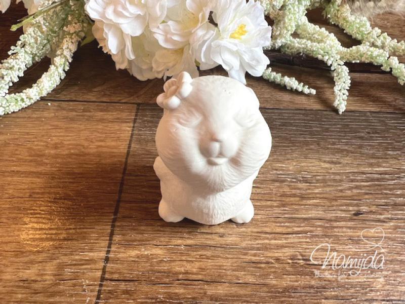 1 STÜCK ♥ GIESSFORM SILIKON HÄSCHEN FLÖCKCHEN BLUME ♥