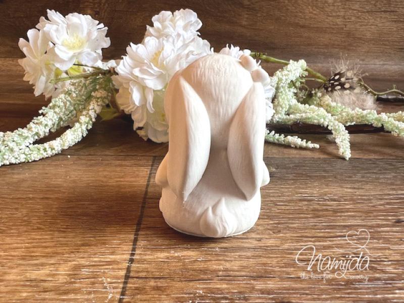 1 STÜCK ♥ GIESSFORM SILIKON HÄSCHEN FLÖCKCHEN BLUME ♥