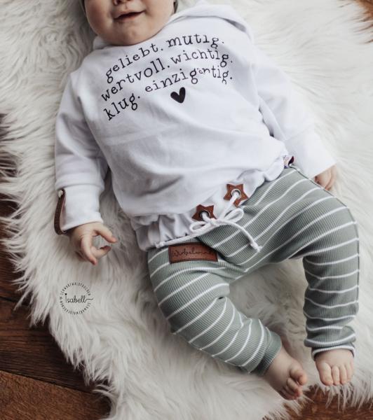 0,5 MTR. BIO SoMMER BAUMWOLL SWEAT/FRENCH TERRY - WeiSS