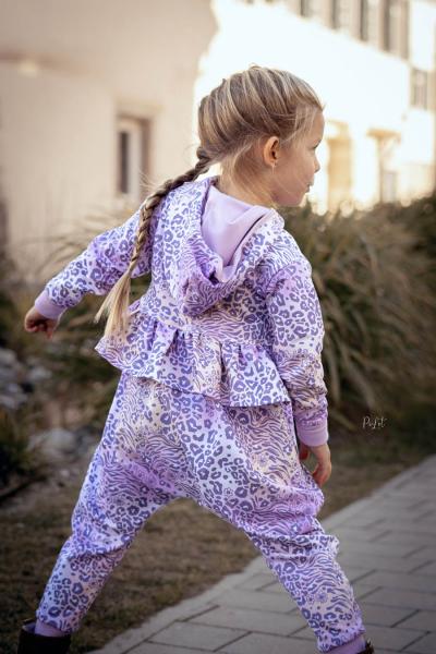 0,5 MTR.♥ WILD LEO FLOWERS MULTICOLOUR - EIGENPRODUKTION ♥