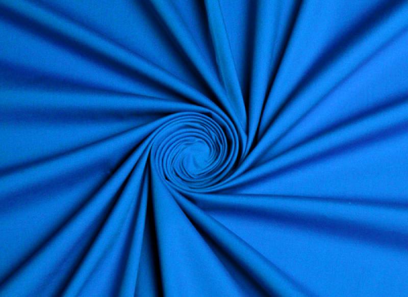 0,5 MTR. ♥ GINA Jackenstoff KOBALT BLAU ♥