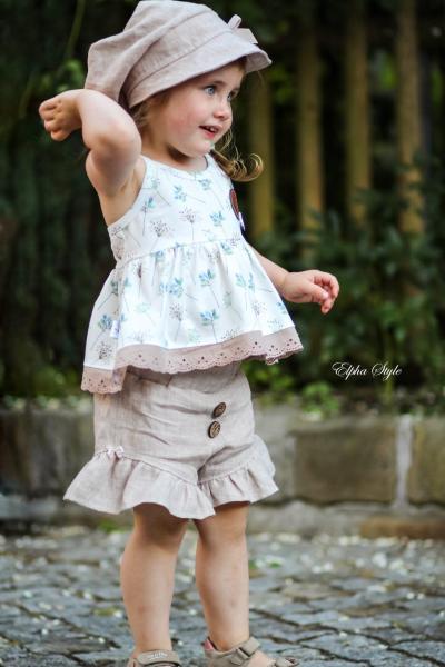 ♥1 Mtr. Wäschespitze LiLia - Taupe - 4,2cm ♥