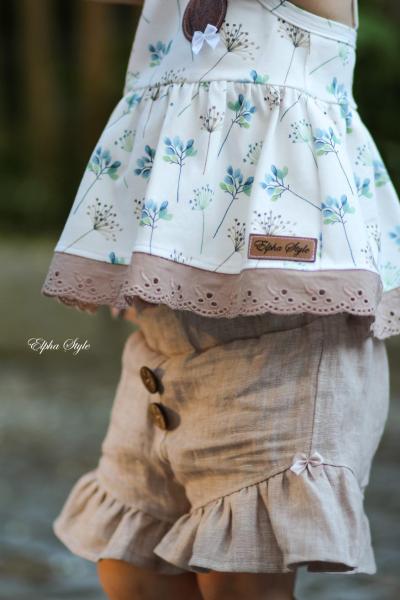 ♥1 Mtr. Wäschespitze LiLia - Taupe - 4,2cm ♥