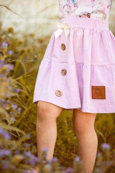 0,5 MTR. ♥  UNI BIO BAUMWOLLJERSEY FLIEDER LIGHT ♥