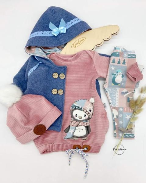 0,5 MTR. ♥ BREITCORD BAUMWOLL JERSEY - ALT RoSA - ELASTISCH ♥