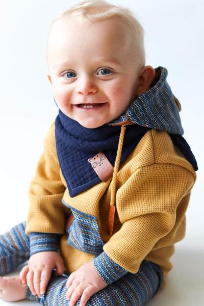 1 Stück - KNiCK MiCH UND NÄH MICH AN KuNSTLEDER LABEL - Hasi BELLA