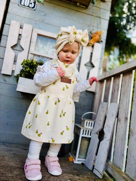 0,5 MTR. ♥ WAFFEL STRICKJERSEY - ZARTE BIRNEN ♥ SOFT PEARS ♥