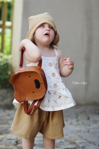 1 STüCK BäRCHEN RUCKSACK - BRAUN