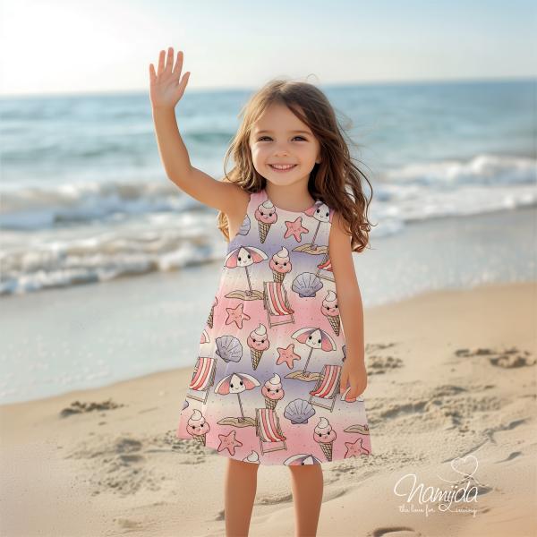 0,5 MTR. ♥ BEACHTIME EIGENPRODUKTION - MUSSELIN