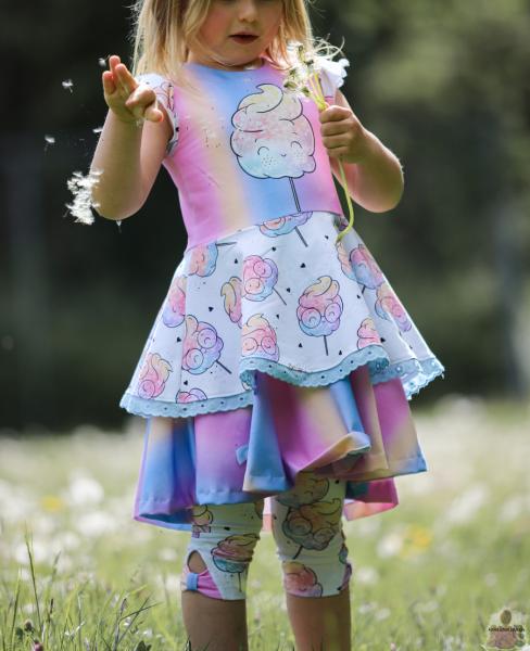 0,5 MTR. ♥ ZUCKERWATTE EIGENPRODUKTION - MUSSELIN ♥